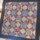 Tissu patchwork à grosses fleurs bleues